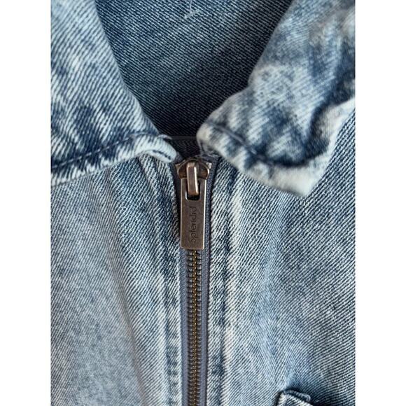 B39 Splendid Denim Jumpsuit Womens Small Utility Erika - Picture 7 of 9